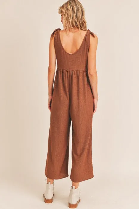 The Malia Self Tie Jumpsuit