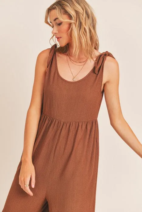 The Malia Self Tie Jumpsuit