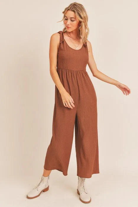 The Malia Self Tie Jumpsuit