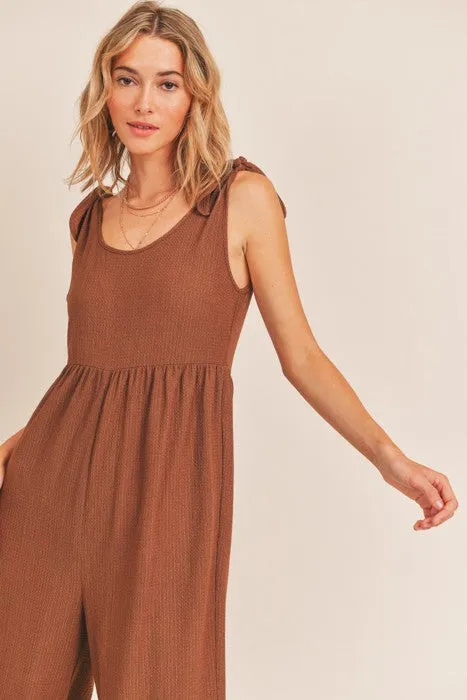 The Malia Self Tie Jumpsuit