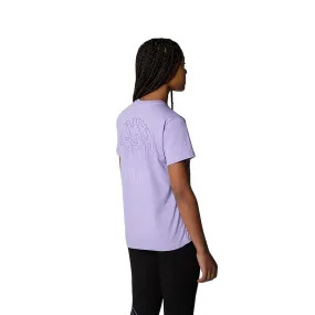 The North Face maglietta manica corta da ragazza Relaxed Graphic NF0A87BCPJO1 viola