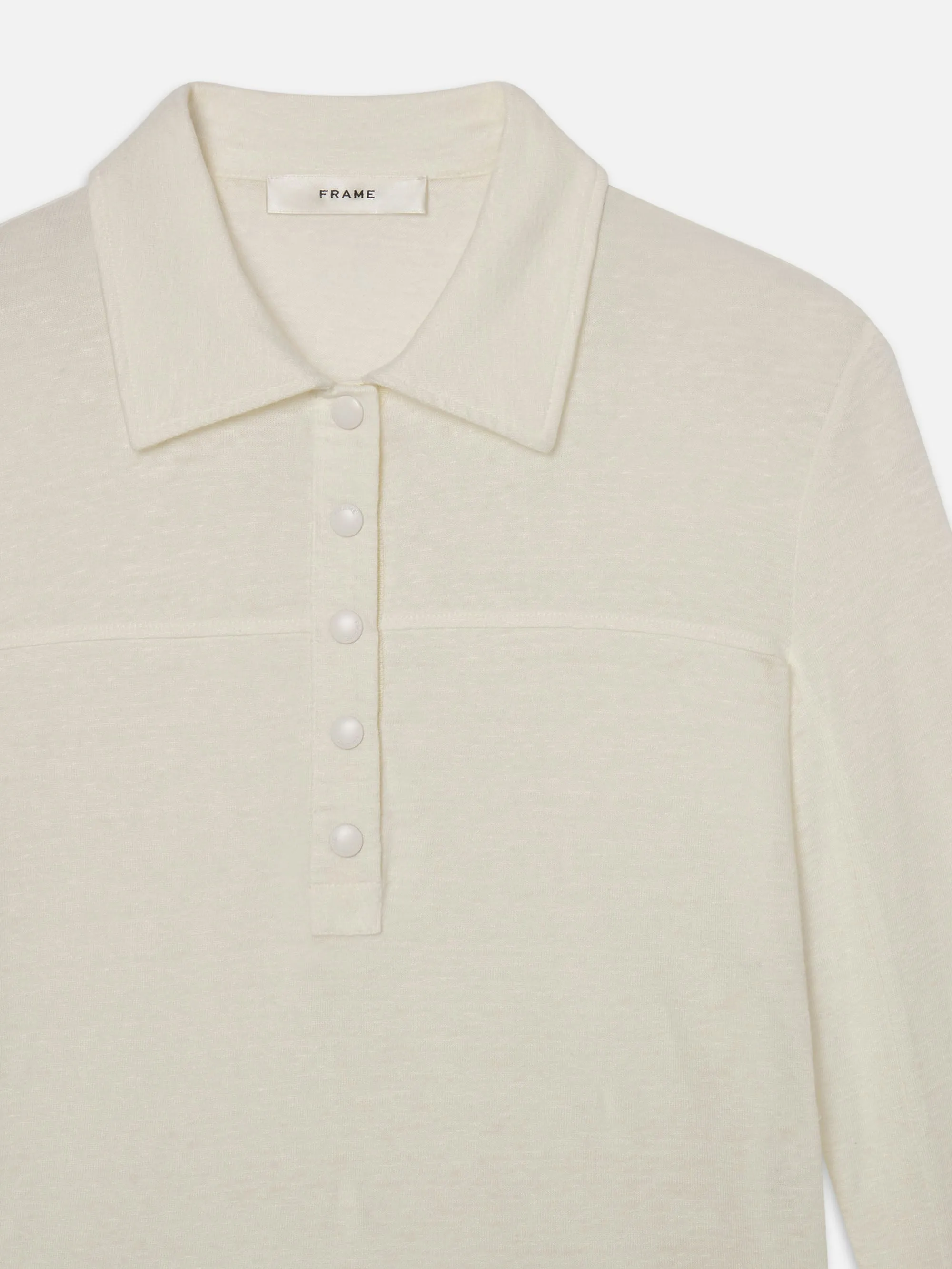 The Snap Henley Shirt | Alabastor