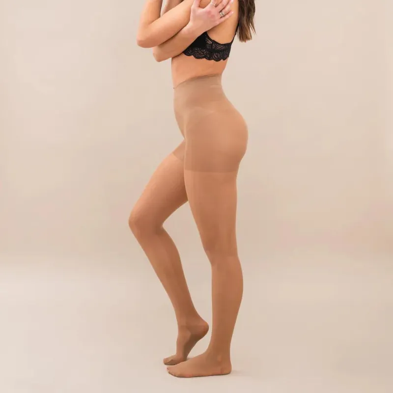 Threads Sheer Contour 8-15 mmHg Compression Tights Tan