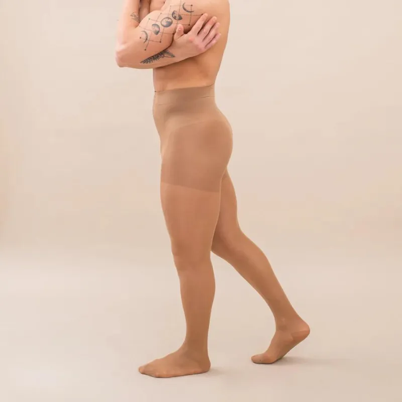 Threads Sheer Contour 8-15 mmHg Compression Tights Tan