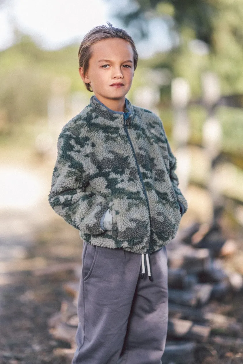 Throwback Polar Fleece Jacket