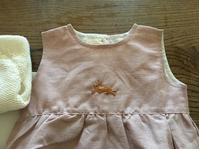 Tight back simple romper