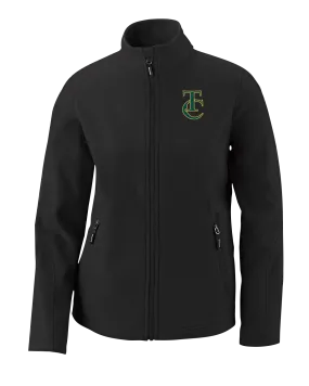 Turtle Club Ladies Soft Shell Jacket with Embroidered Logo