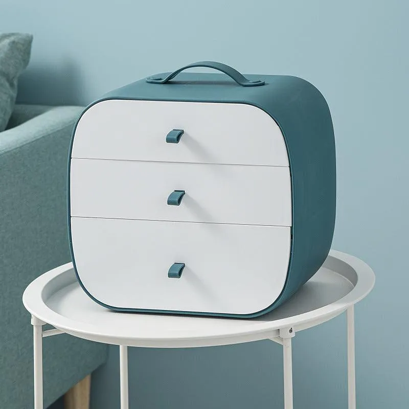 Underwear Storage Box Drawer Type Household Three-In-One