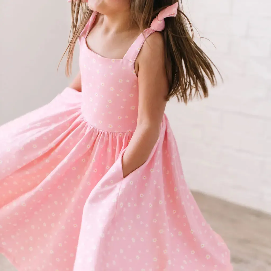 Valerie Dress in Pink Petals 