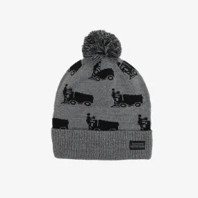 Vancouver Canucks Travis Mathew Zamboni Grey Pom Knit