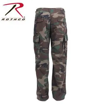 Vietnam Fatigue Pant Rip-Stop, Woodland Camo