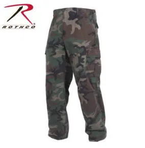 Vietnam Fatigue Pant Rip-Stop, Woodland Camo