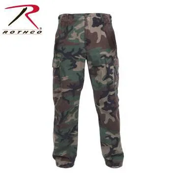 Vietnam Fatigue Pant Rip-Stop, Woodland Camo