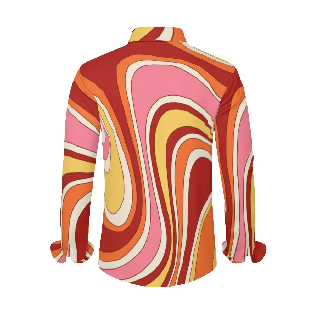 Vintage 70s style shirt, Retro Shirt Men, Hippie Shirt Men, Men's Stripe  shirt, 70s Shirt Men, 70s inspired shirt, 70s Groovy Shirt