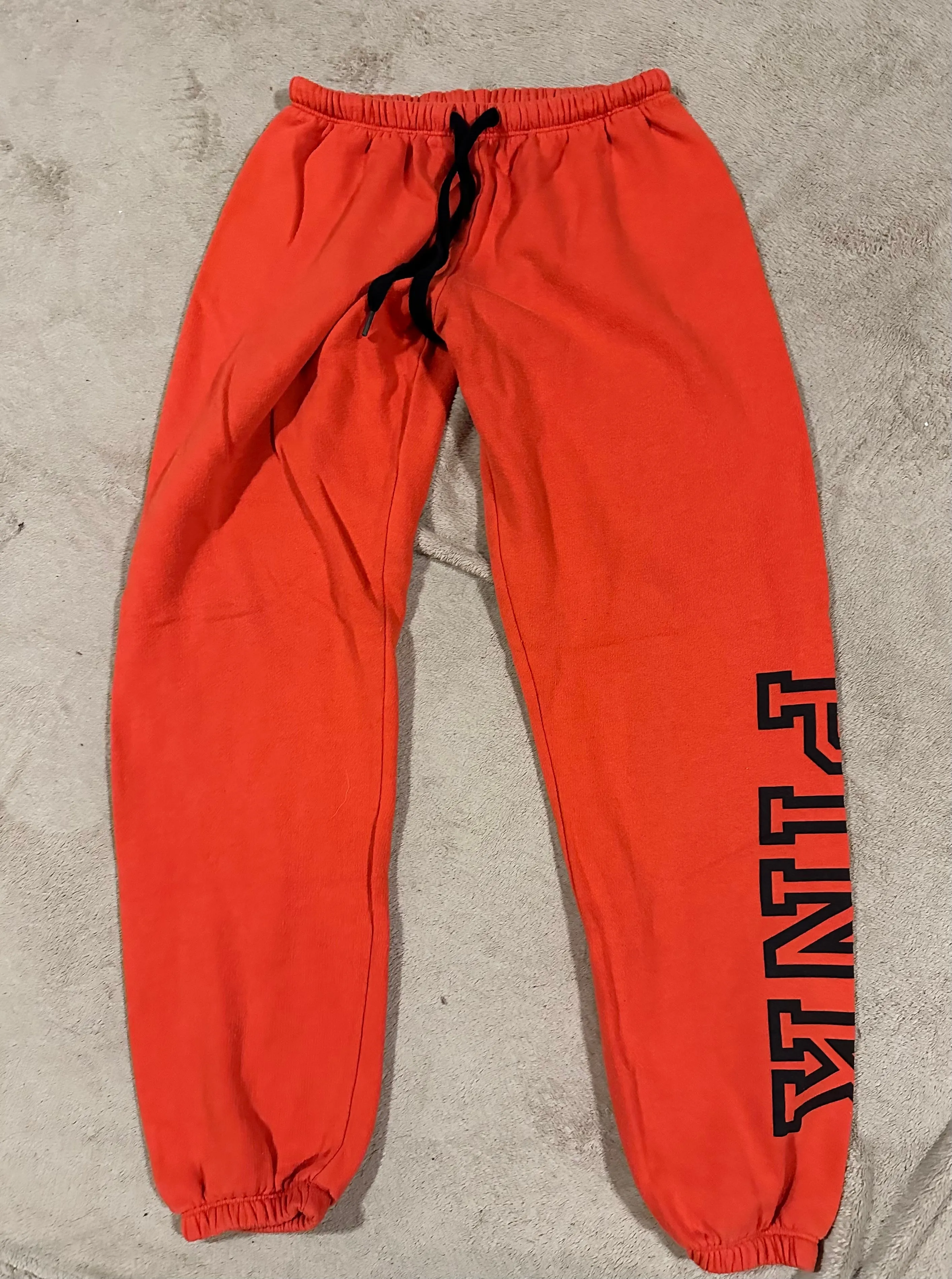 VS Pink sweatpants Orange - size Juniors Clothing:      XS (0-3)