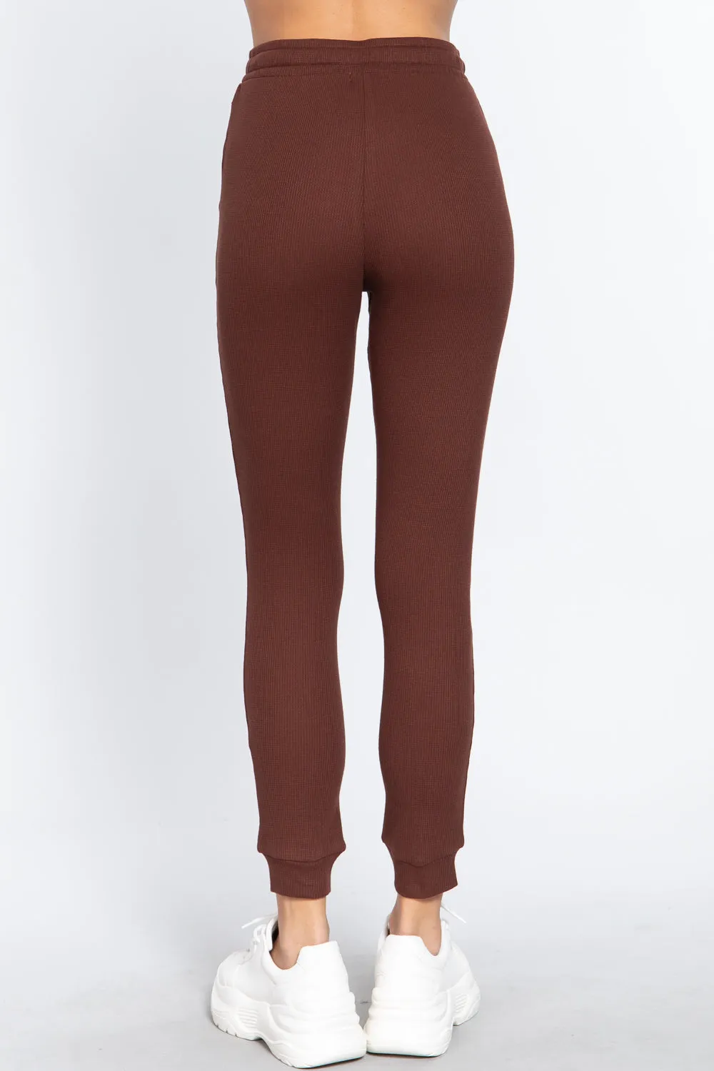 Waist Band Side Pocket Thermal Pants