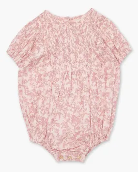Walnut Matilda Romper WHIMSY PINK