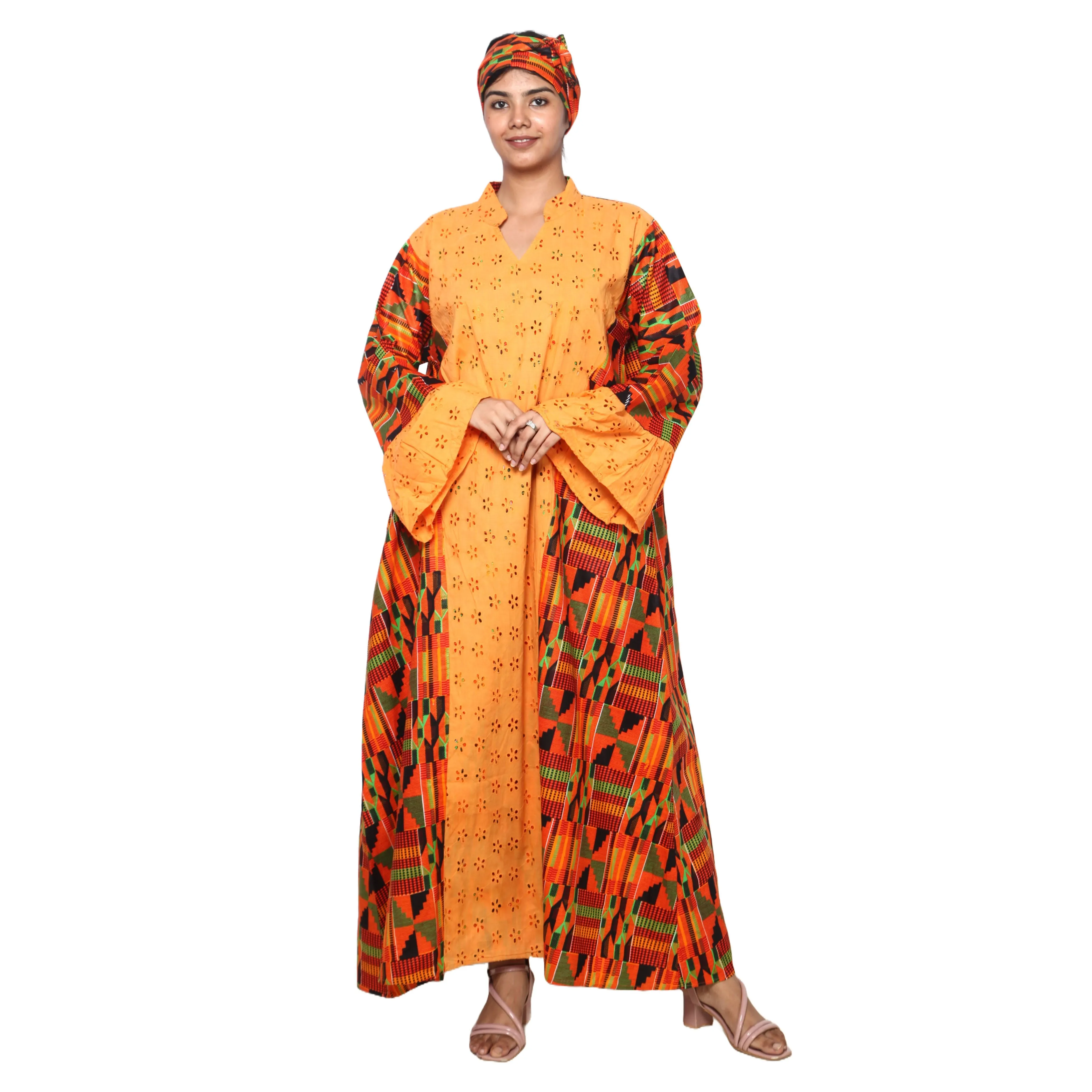 Women's Chicken Lace Maxi Dress -- FI-3143