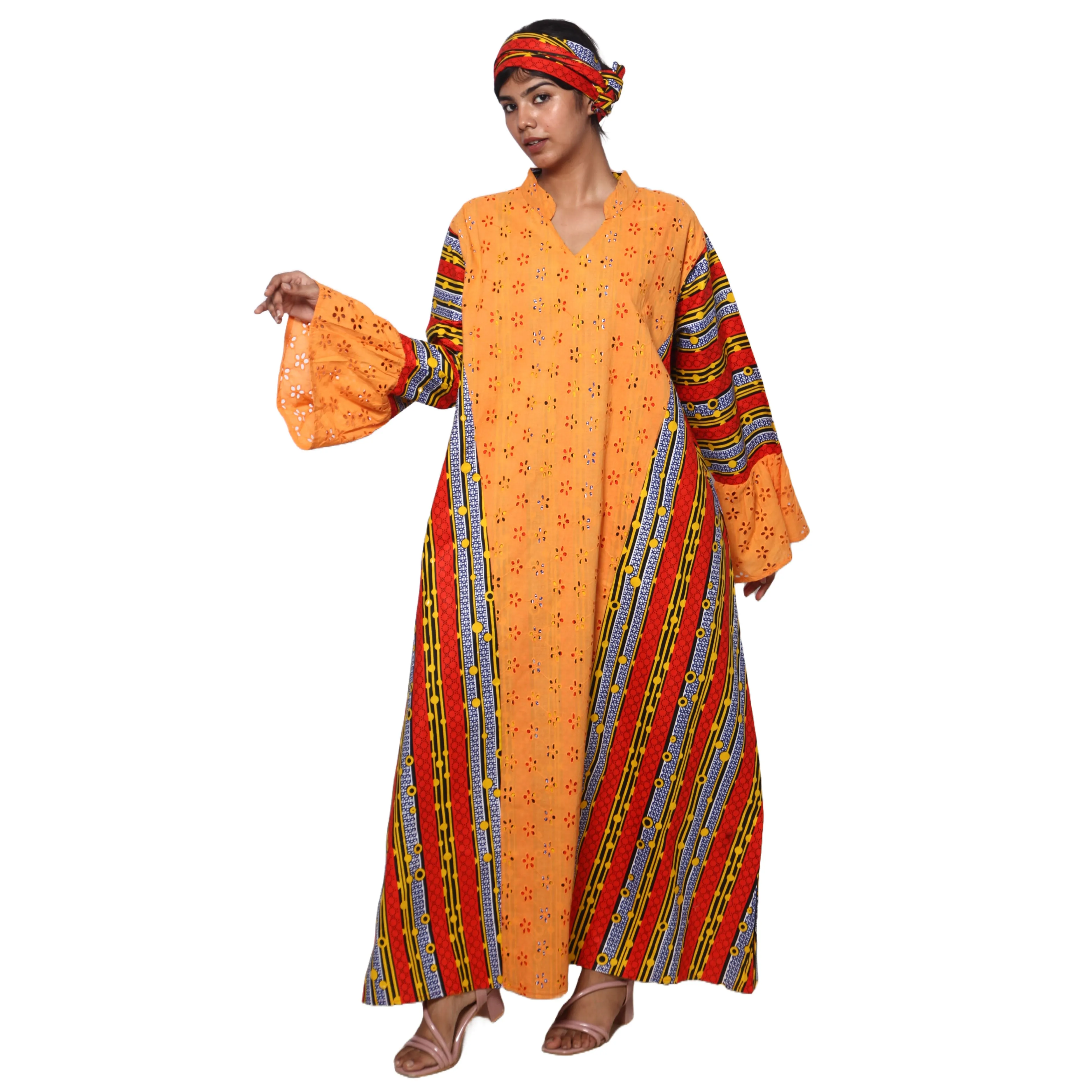 Women's Chicken Lace Maxi Dress -- FI-3143