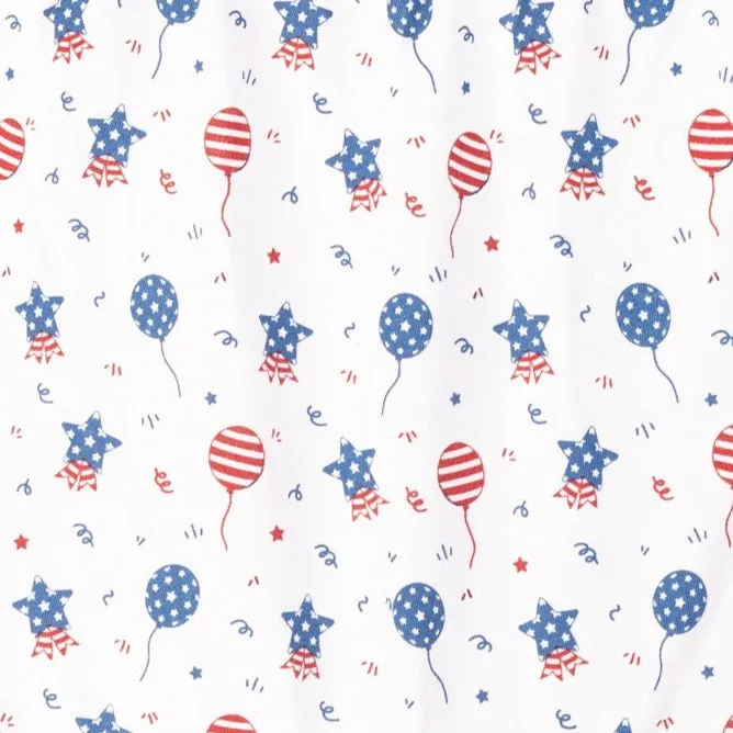 Yoke Romper - USA Balloons 100% Pima Cotton