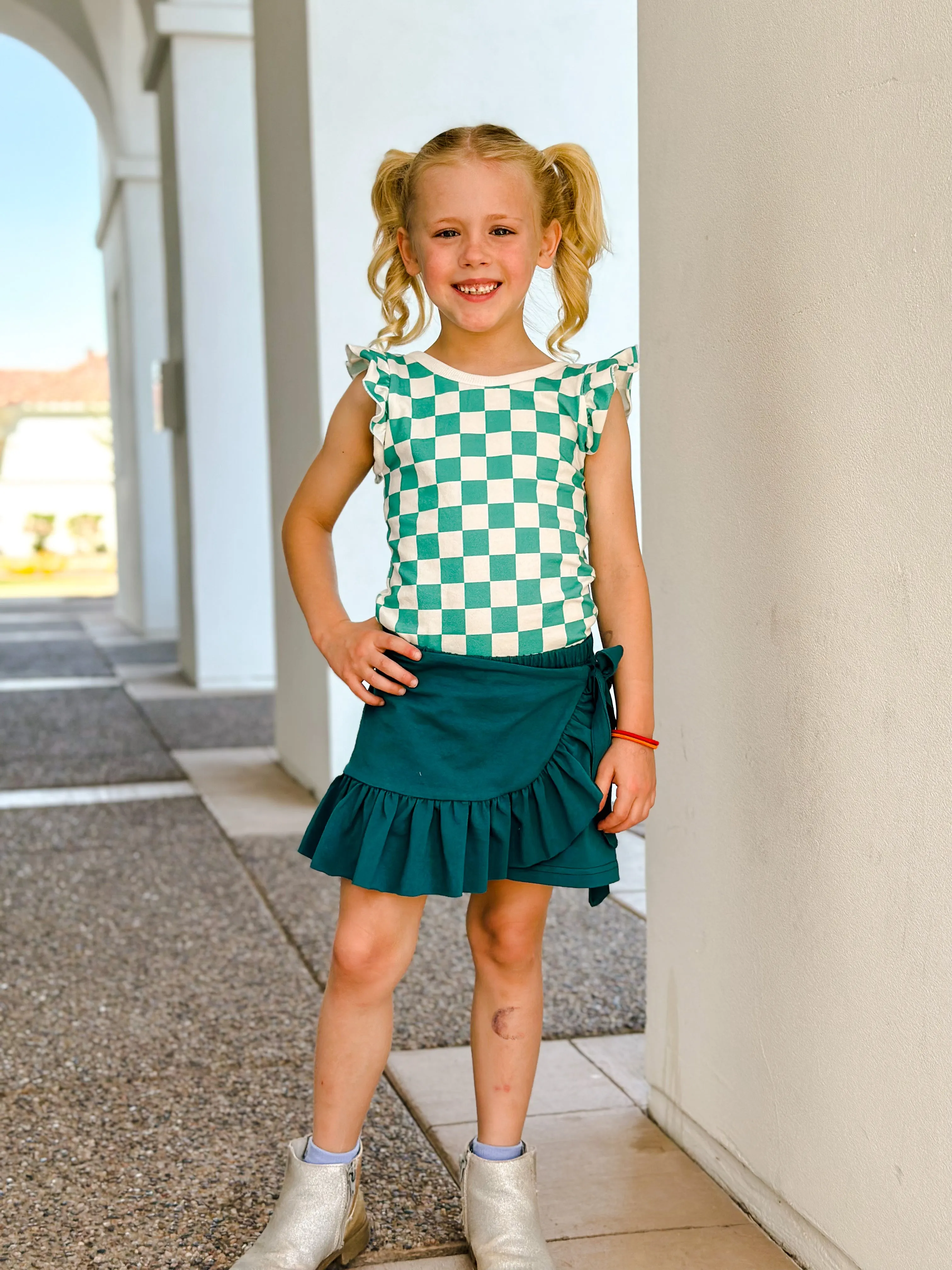 Youth Ginger Skort Digital Sewing Pattern Sizes NB-16Y