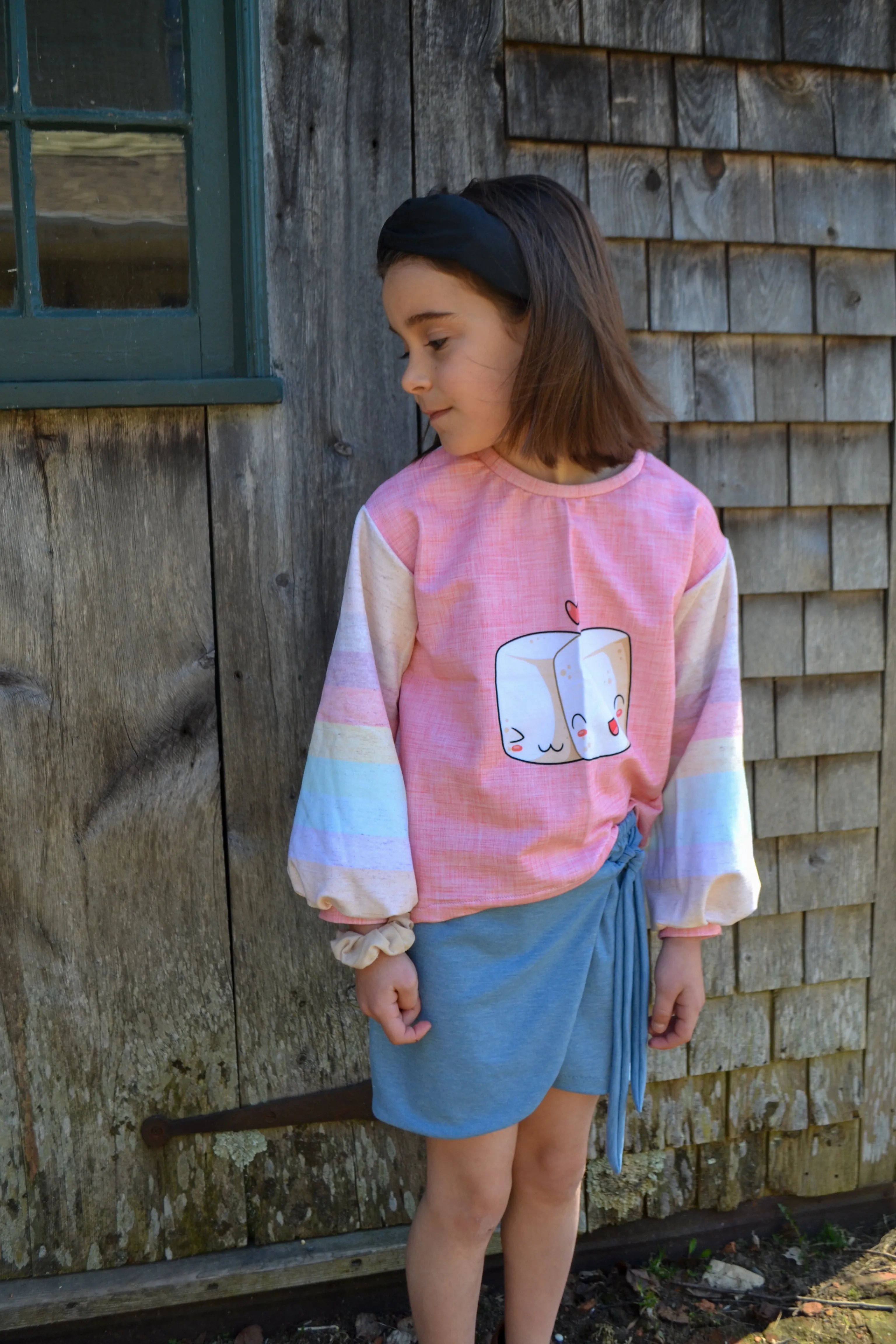 Youth Ginger Skort Digital Sewing Pattern Sizes NB-16Y