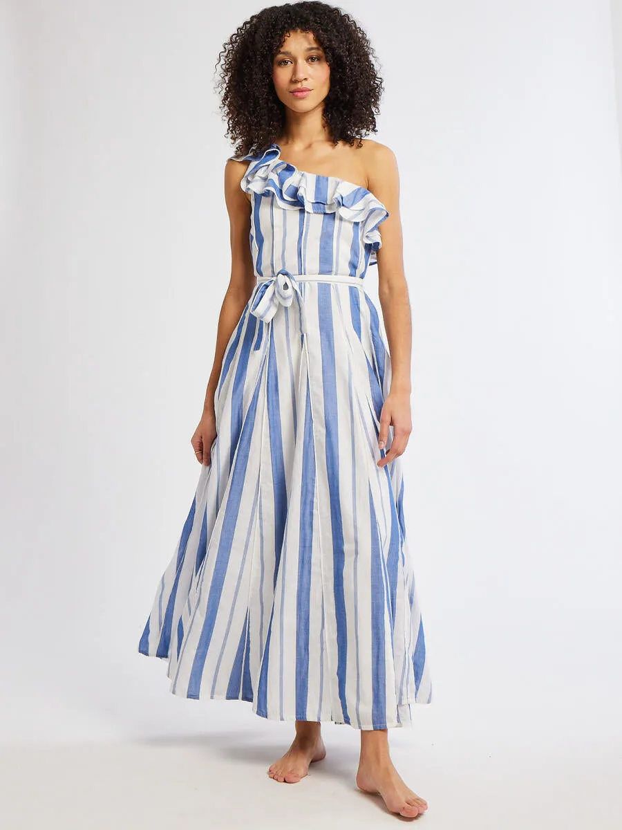 Yvonne Maxi Dress - Nantucket Stripe (FINAL SALE)