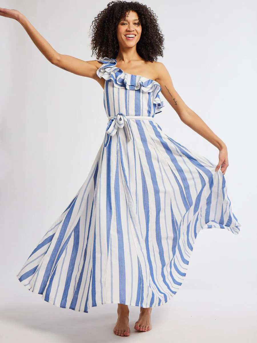 Yvonne Maxi Dress - Nantucket Stripe (FINAL SALE)