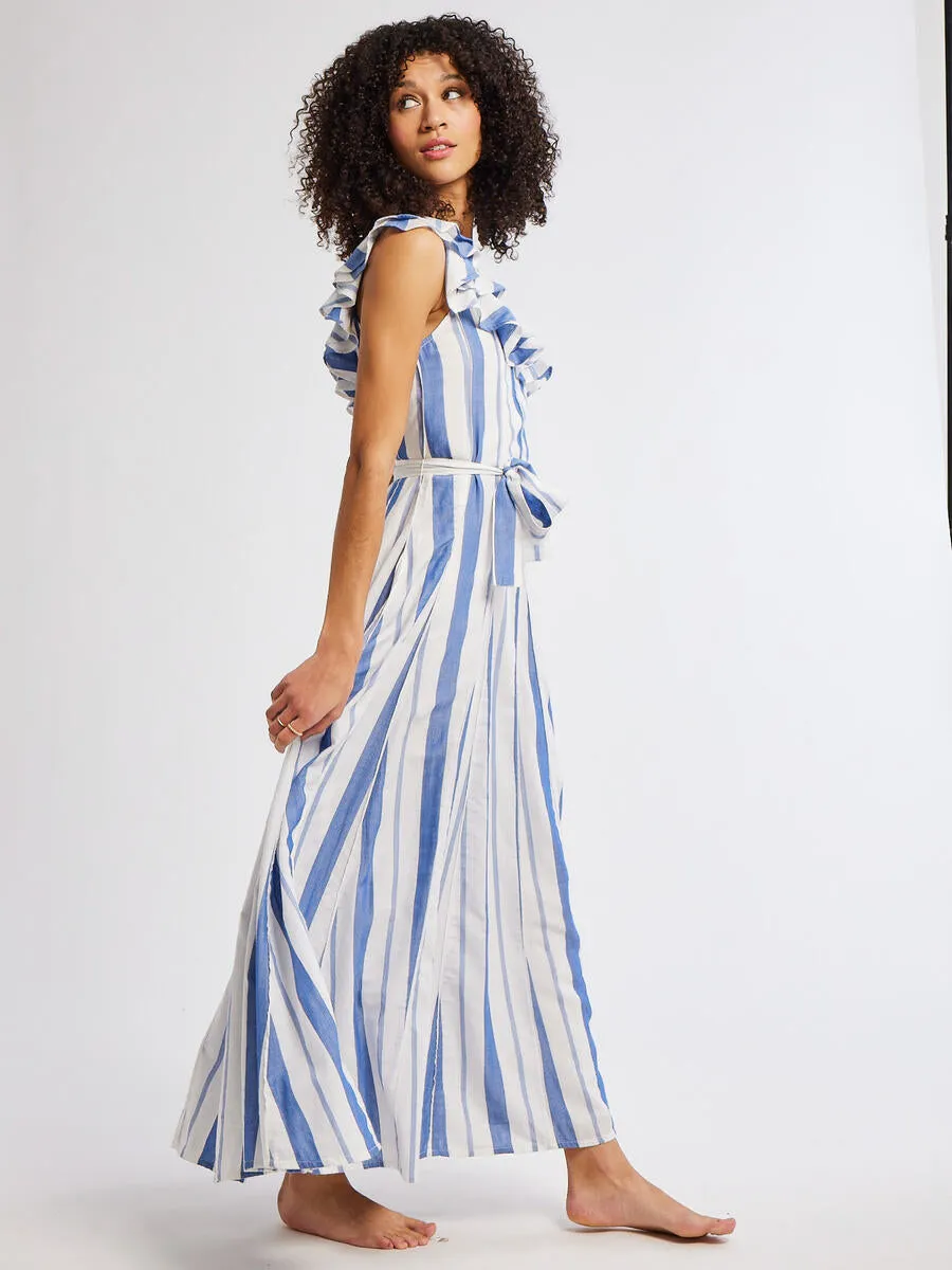 Yvonne Maxi Dress - Nantucket Stripe (FINAL SALE)